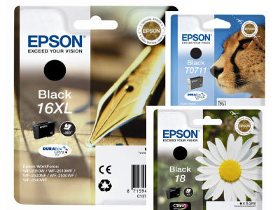 Cartuchos originales Epson