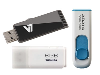 Memoria USB 4, 8, 16 Gb